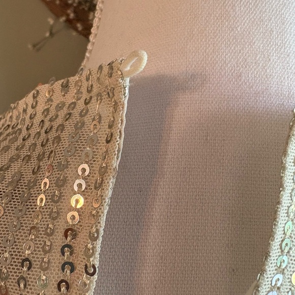 Forever 21 Shimmering Long Sleeve Dress size S - Picture 3 of 16